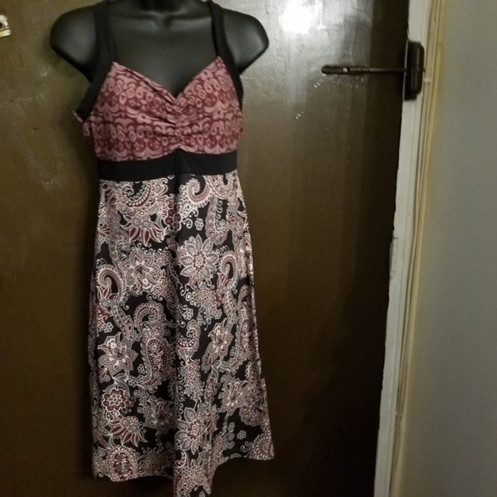 Prana Breathe Paisley Yoga Dress Size Small Exercise Dress Althleisure